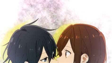 Horimiya Miyamura And Hori First Kiss Youtube