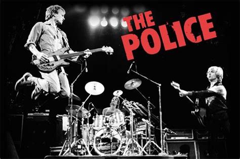 The Police Live Poster 36 X 24