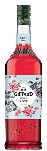 Giffard Rose Syrup Dansk Distribut R Af Giffard Produkter Sprit Co