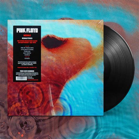 Pink Floyd Meddle 2016 Remaster Lp Gatefold 180g Vinyl