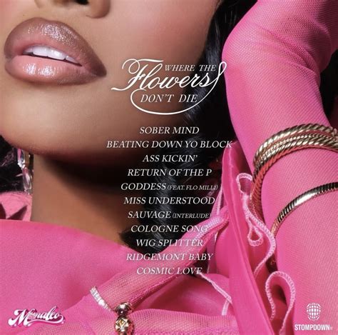 Rap Alert On Twitter Monaleo Reveals The Track List To Her Debut Project Where The Flowers