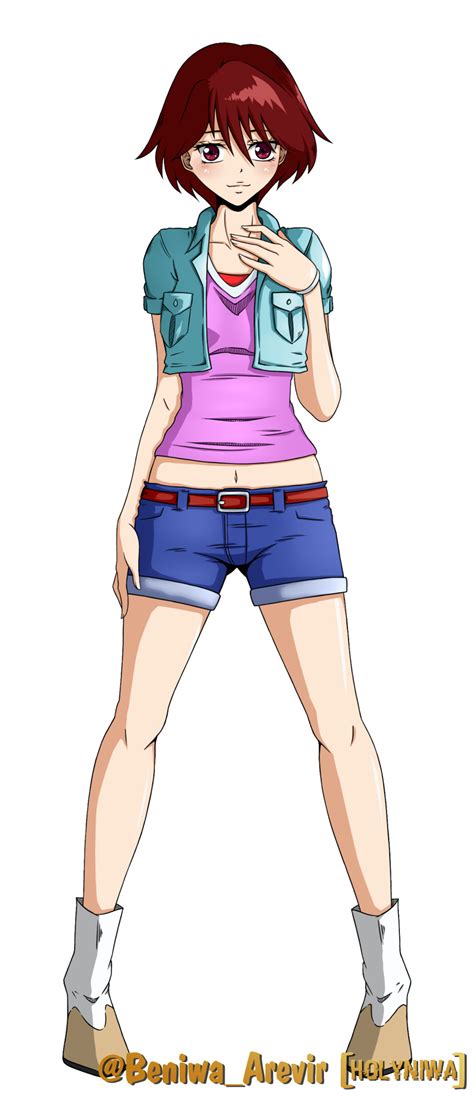 Fujieda Yoshino Digimon Absurdres Highres Girl Belt Blush