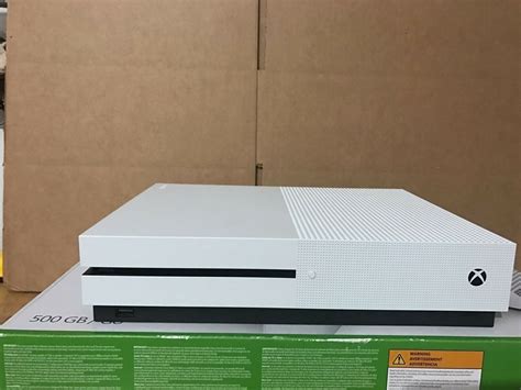 Microsoft Xbox One S Gb White Console K Hd Birth Field W Hdmi Wb