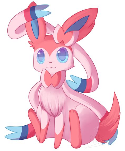 Sylveon Pokemon Png Isolated Pic Png Mart