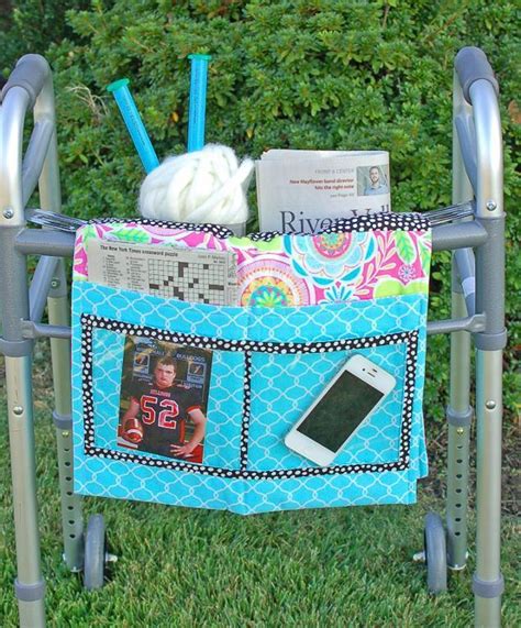 Almost Free Walker Tote Wheelchair Caddy Craftsy Bag Pattern Free