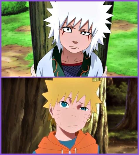 Jiraiya And Naruto The Apple Doesnt Fall Far From The Tree Even