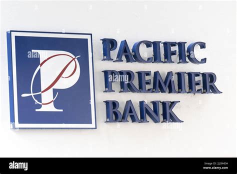 A Shop Sign Of Pacific Premier Bank On March 28 2022 In Los Angeles Ca