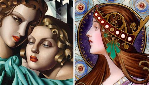 What Is The Difference Between Art Nouveau And Art Deco