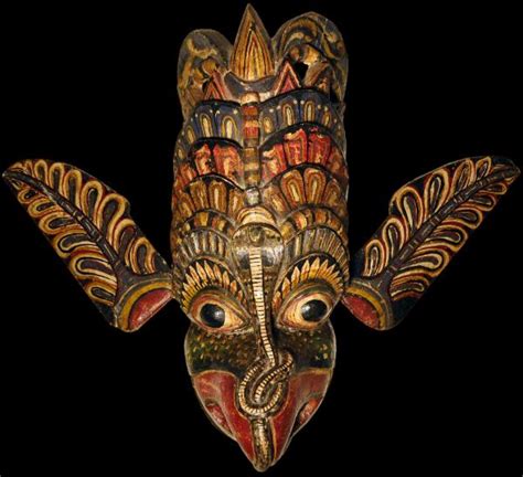 Sri Lankan Dance Mask Michael Backman Ltd