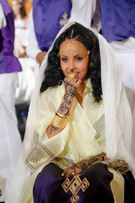 Habesha Bride Ethiopia In 2020 Äthiopische Hochzeit Äthiopische