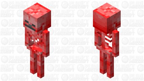 Skeleton Plus Muscles Minecraft Mob Skin
