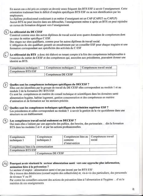 Exemple De Rapport De Stage Bts Esf Herdakux