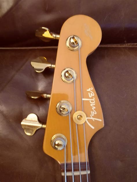 Sold Fender American Deluxe Zone Bass