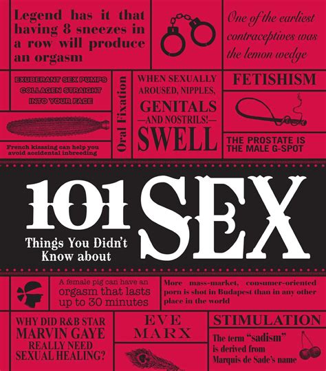 101 Things You Didnt Know About Sex Ebook By Eve Marx Official