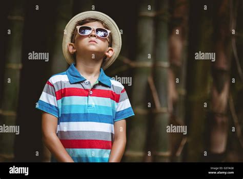 Young Boy In The Forest Hi Res Stock Photography And Images Alamy