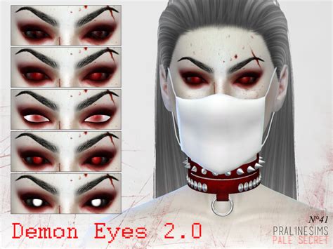 The Sims Resource Demon Eyes 20 N41 By Praline Sims Sims 4 Downloads