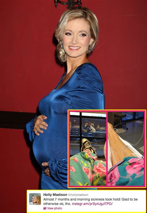Holly Madison Hospitalized — Pregnant Showgirl Had Severe Morning