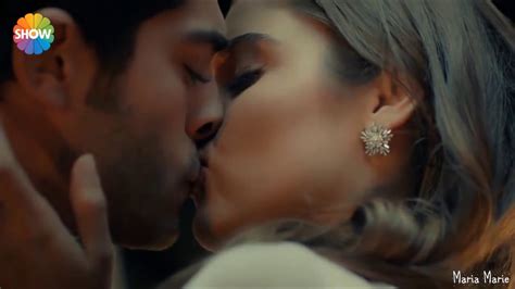 Hayat And Murat Hot Kissing Scene Slow Motion Youtube