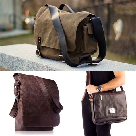 Bolsas Masculinas Carteiro Messenger Bag Satchel Poses Bags Fashion