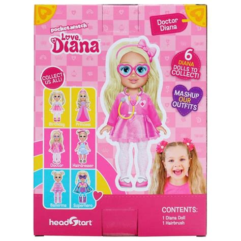 Love Diana 15cm Doctor Diana Doll Smyths Toys Uk