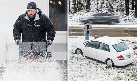 North Carolina Snow Storm Update Raleigh And Asheville