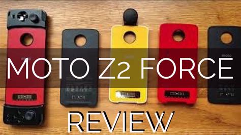Moto z2 force is equipped with the best hardware available at the moment. Moto Z2 Force Review - YouTube