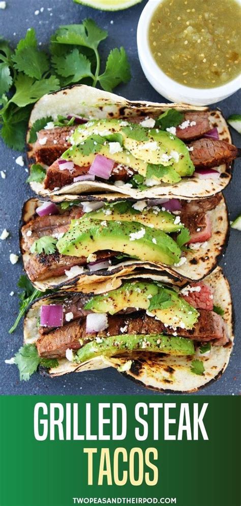 Grilled Steak Tacos Recipe