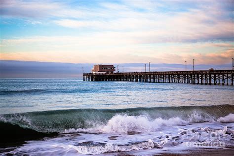 Newport Beach Ca Pier At Sunrise Photograph By Paul Velgos