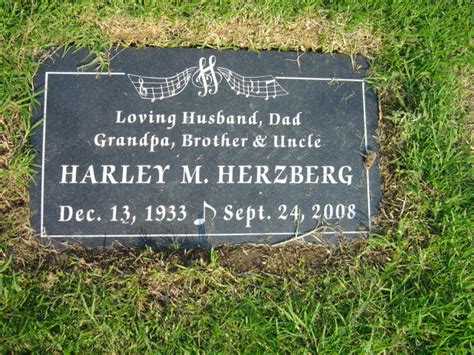 Harley Marvin Herzberg 1933 2008 Find A Grave Memorial