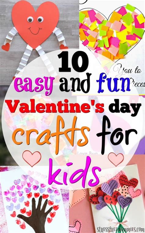 10 Easy And Fun Valentines Day Crafts For Kids