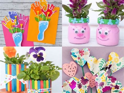 bricolages 10 idées fleuries pour fêter maman