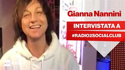 gianna nannini a radio2 social club l intervista youtube