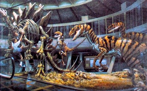 Spectacularly Colorful Jurassic Park Concept Art By Craig