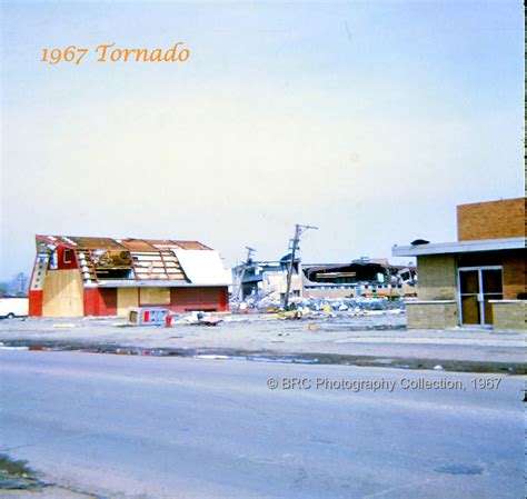Oak Lawns Desolation After The Tornado Outbreak In 1967 Through Color