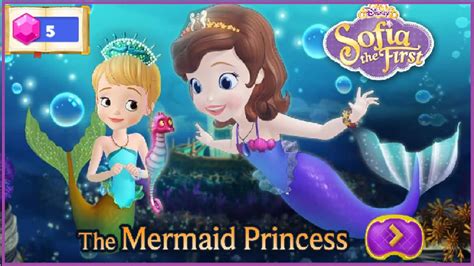 Disney Junior Sofia The First Mermaid Princess Game Youtube