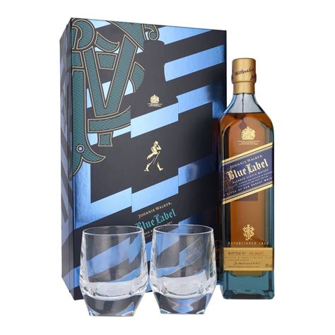 Johnnie Walker Blue Label 200th Anniversary Glass Pack Whisky Lupon