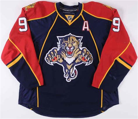 Hope you enjoy the new template. 2009-10 Stephen Weiss Florida Panthers Game Worn Jersey ...