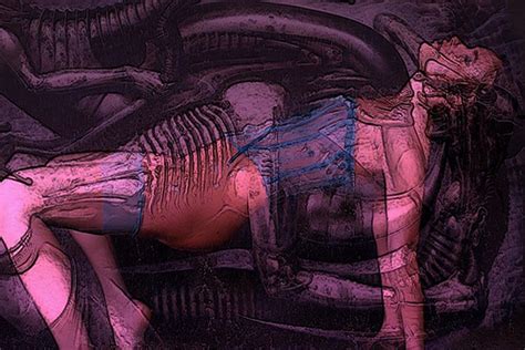 Alien Love Bite Digital Art By Jon Palm