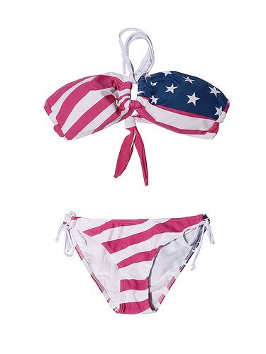 sexy american flag stripes bikini the american flag bikini… flickr