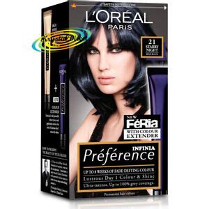 15 Best Pictures L Oreal Blue Black Hair Dye : L'Oreal Triple