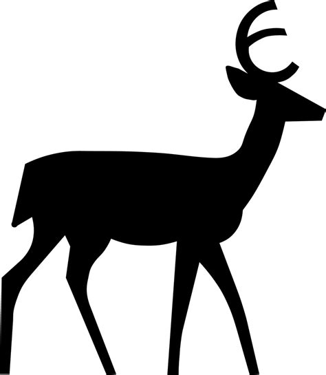 Deer Silhouette Clip Art Clipart Best