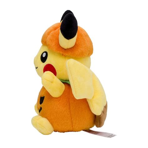 Pumpkin Pikachu Plush Halloween Authentic Japanese Pokémon Plush