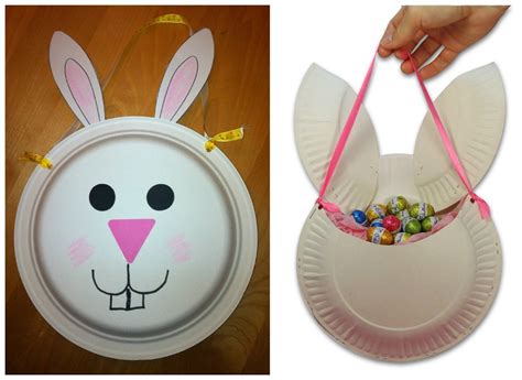 Easter Bunny Paper Plate Craft Paper Plate Easter Crafts Listitdallas