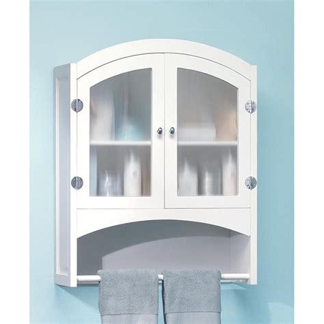 Maybe you would like to learn more about one of these? Bathroom Wall Cabinet-White Arched Glass | Bathroom wall ...
