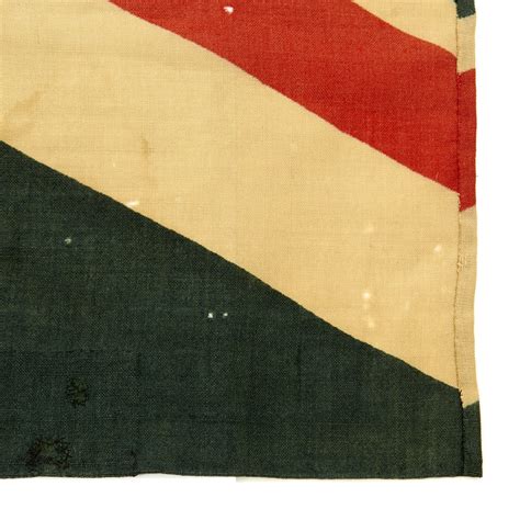 Original British Wwiii Union Jack Flag With London Maker Marking