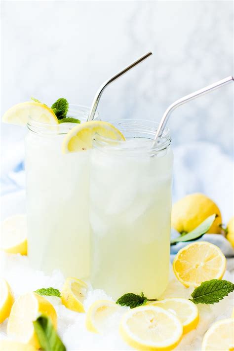 Classic Lemonade Fresh Squeezed Lemonade Recipe Homemade Lemonade Summer Drink Recipes