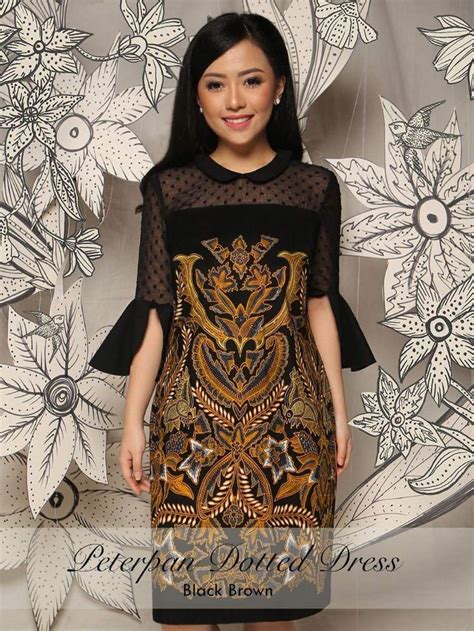 Cara menjahit dress brokat yang simpel dan praktis, dari muali cara membuat pola sampai proses jahit. Model Gaun Batik Flores Wanita di 2020 | Wanita, Pakaian ...