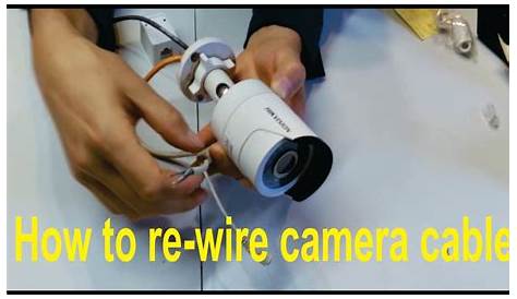 wiring security camera system