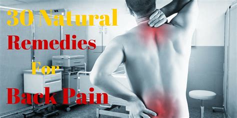 30 Natural Remedies For Back Pain Healthyline