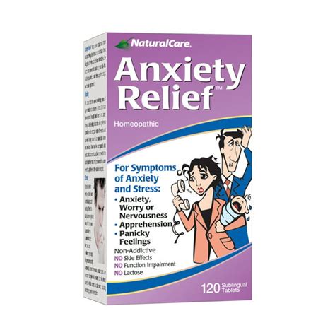 Naturalcare Anxiety Relief Homeopathic Support For Natural Anxiety And Stress Relief Quick